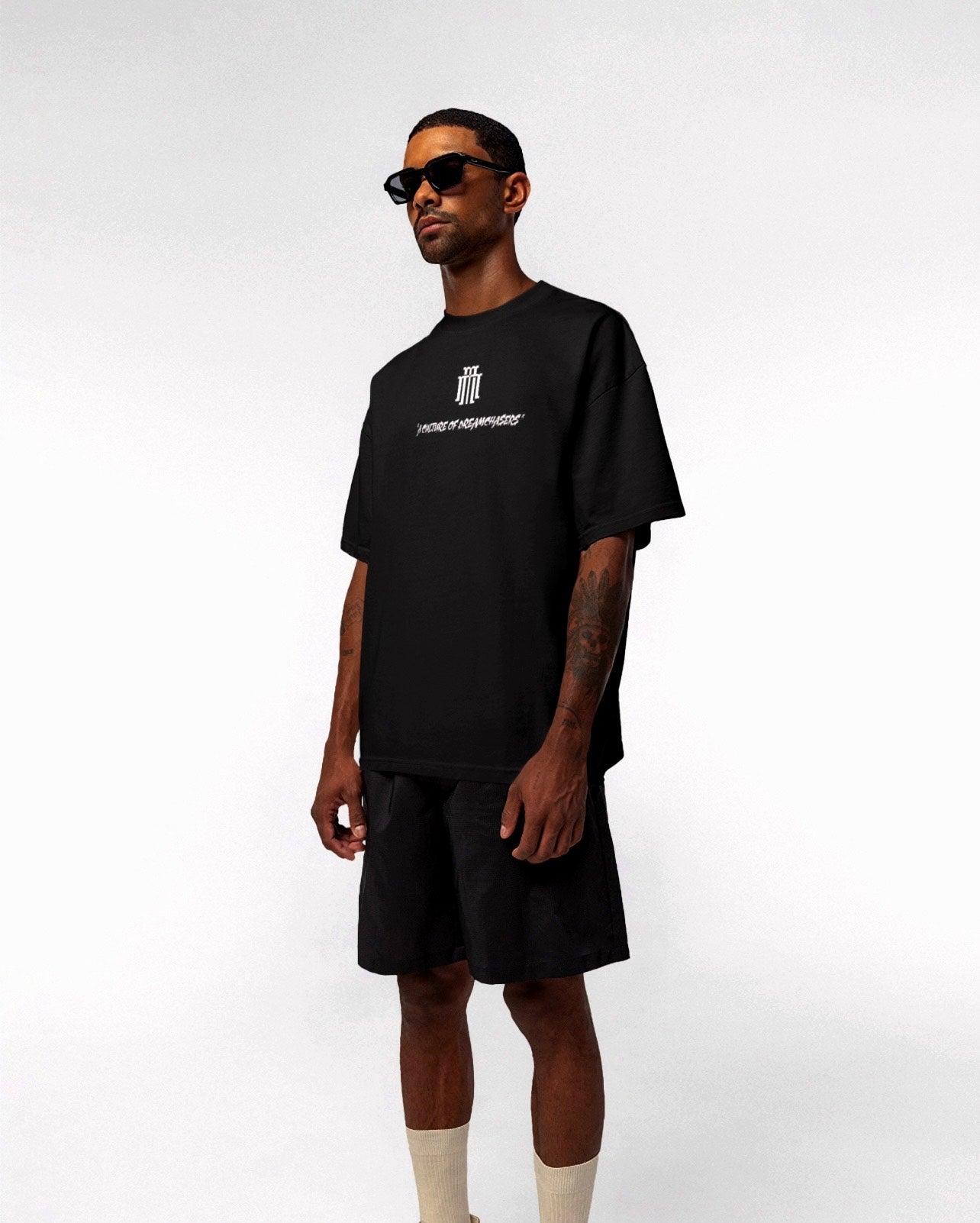 "Inspired by the Fear of being Average" Tee (Black)