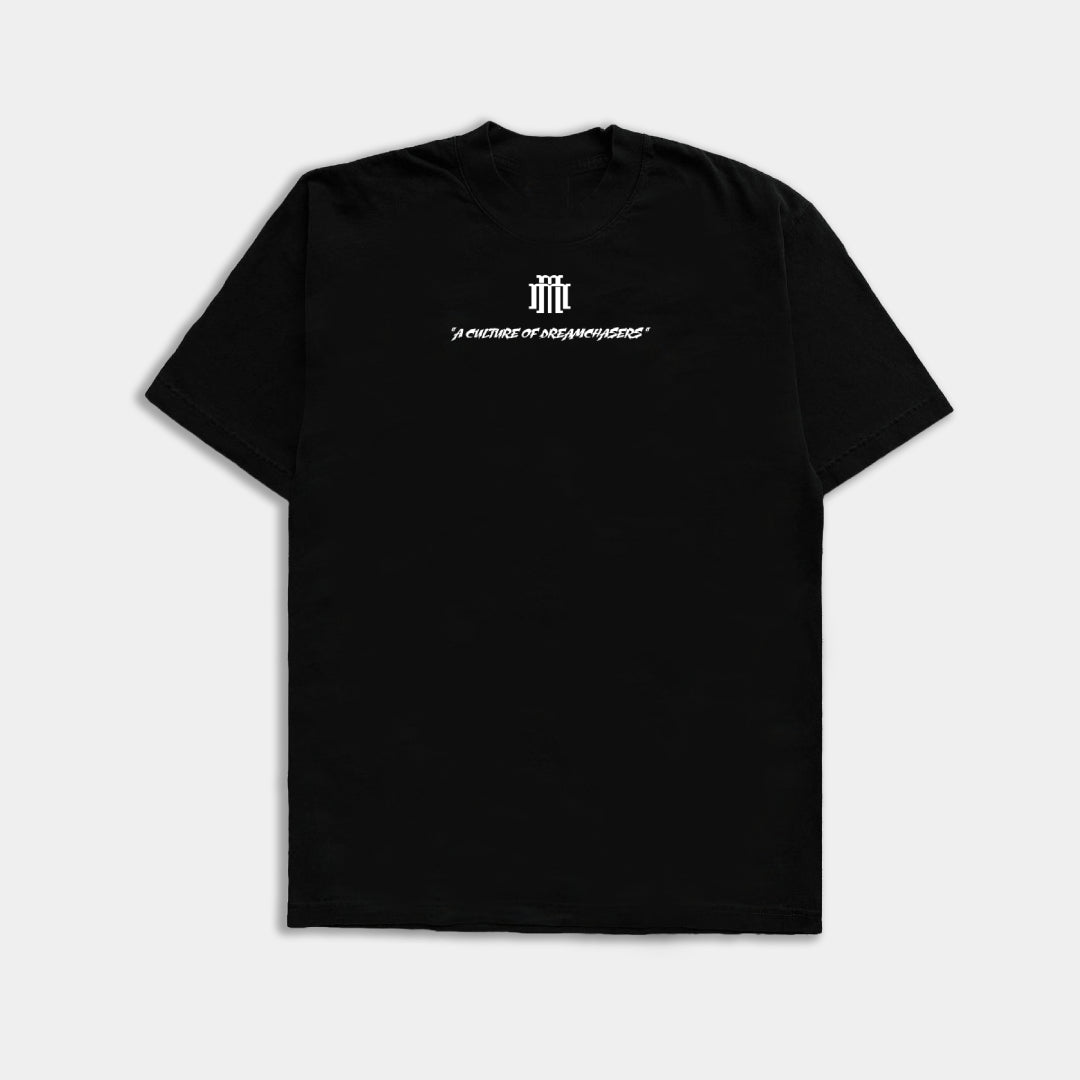 "Inspired by the Fear of being Average" Tee (Black)