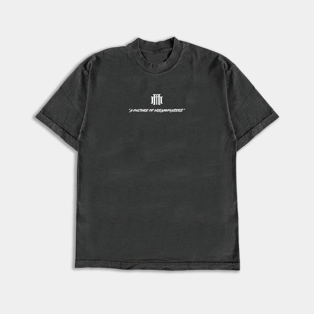 "Inspired by the Fear of being Average" Tee (Vintage black)