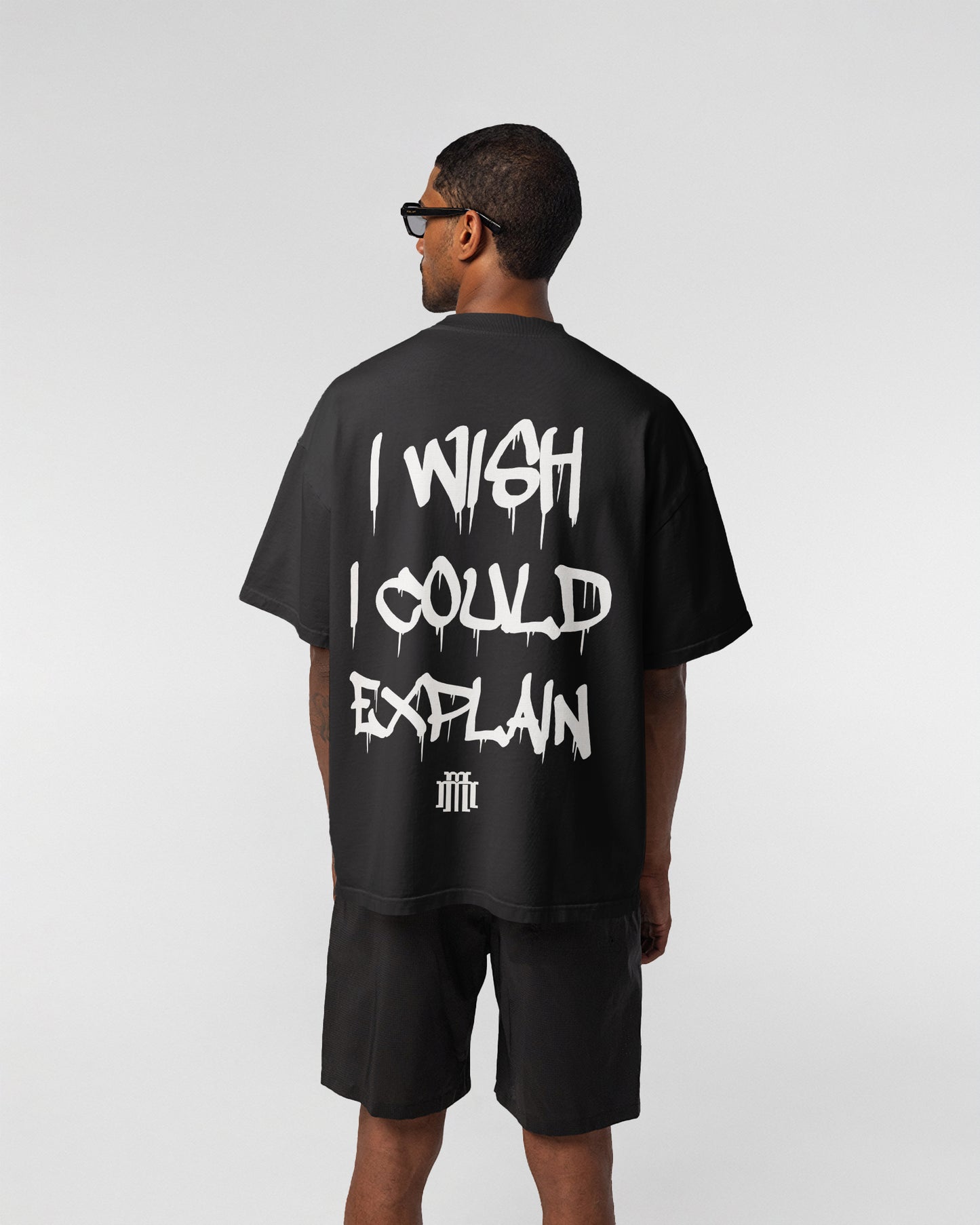 "I wish I could Explain" Tee (black)